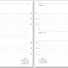 Набор бланков для Filofax "День на странице, 2021", A5