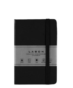 Записная книжка Labons, в клетку, black, Pocket